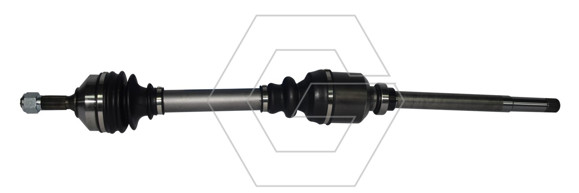 Imagen de SEMIEJE DERECHO PEUGEOT 206 1.9D