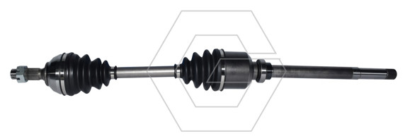 Imagen de SEMIEJE DERECHO CITROEN BX 19 NAFTA/DIESEL