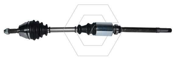 Imagen de SEMIEJE DERECHO CITROEN ZX 1.1/1.4 MA/TU