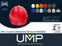 Imagen de CASCO SEGURIDAD ROJO MASTER I COMPLETO (C/ARNES Y BARBIJO)