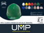 Imagen de CASCO SEGURIDAD VERDE MASTER I COMPLETO(C/ARNES Y BARBIJO)
