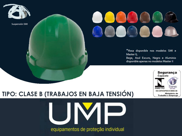Imagen de CASCO DE SEGURIDAD VERDE COMPLETO (C/ARNES Y BARBIJO)