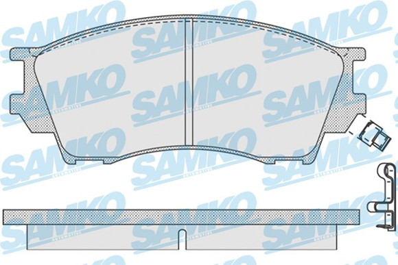 Imagen de PASTILLAS DE FRENO MAZDA PICK-UP B2500 4X4 1999 ADELANTE