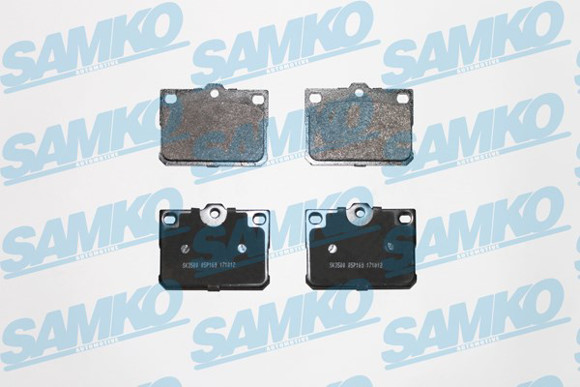 Imagen de PASTILLAS DE FRENO HYUNDAI PONY 1400/TOYOTA COROLLA/COLT 1.4