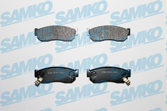 Imagen de PASTILLAS DE FRENO NISSAN SUNNY B11-B12 1.5-1.6/SUBARU E12