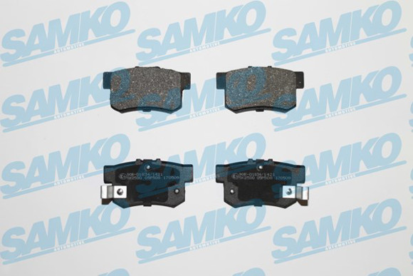 Imagen de PASTILLAS DE FRENO TRAS. ACCORD 1990 ROVER 620D/CIVIC 1.7I