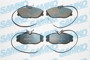 Imagen de PASTILLAS DE FRENO PEUGEOT 406 2.1TD-2.0I/XSARA 2.0 VTS