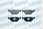 Imagen de PASTILLAS DE FRENO TRASERAS BMW SERIE 5 1996 EN ADELANTE