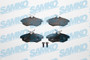 Imagen de PASTILLAS DE FRENO CITROEN C3 1.6I 16V-1.4I-1.4HDI (SOLIDO)