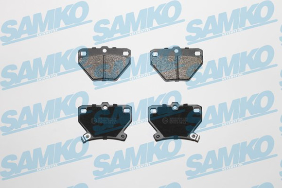 Imagen de PASTILLAS DE FRENO TRASERAS TOYOTA COROLLA 2.0D 2003-