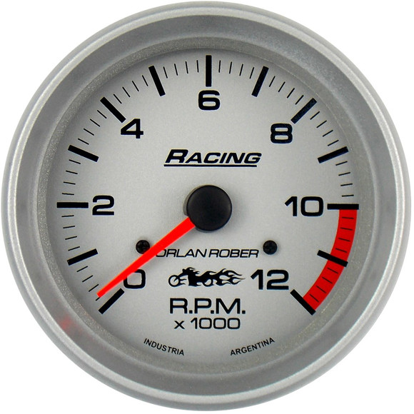 Imagen de TACOMETRO ELECTRONICO PARA MOTO 12V ESCALA: 0-12000 RPM