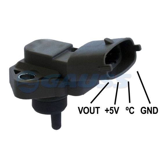 Imagen de SENSOR MAP CHEVROLET VECTRA 97/BLAZER/S10 MPFI/HYUNDAI ATOS