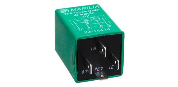 Imagen de RELE/RELAY DE INYECCION ELECTRONICA 12V 4 TERMINALES VW/FORD