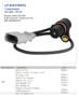 Imagen de SENSOR DE ROTACION VW BORA 1.6/2.0/GOLF 4 1.6/1.8/2.0/POLO