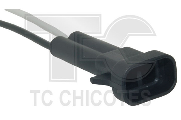 Imagen de CONECTOR INYECTOR CHEVROLET CORSA/CELTA (CONEXIÓN MACHO)