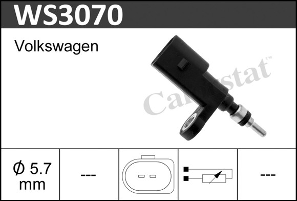 Imagen de SENSOR TEMPERATURA AGUA VW GOLF/VENTO 1.4T/UP 1.0