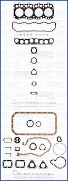 Imagen de JUEGO DE JUNTAS COMPLETO LAND ROVER DIESEL 1962. 3 BANCADAS