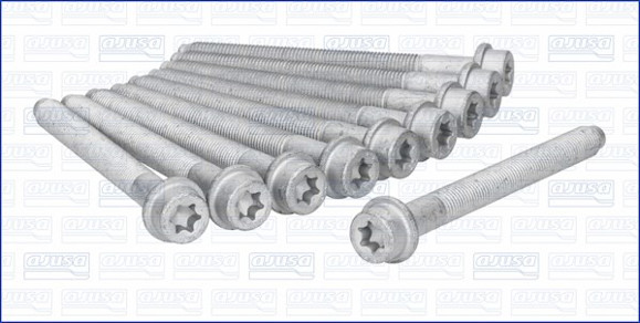 Imagen de JUEGO DE TORNILLOS DE TAPA DE CIL. CITROEN/PEUGEOT DIESEL XUD7/XUD9/DW8
