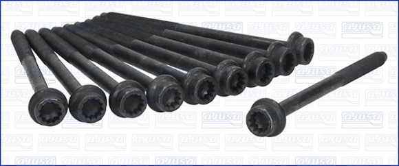 Imagen de TORNILLOS DE TAPA DE CIL. VW GOL 1.6 G5/FOX 1.6 M9X1,25X130