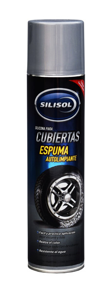 Imagen de ABRILLANTADOR DE NEUMATICO/CUBIERTA SILICONADO AUTOLIMPIANTE