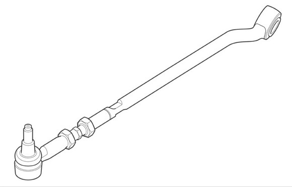Imagen de BARRA DE DIRECCION VW GOL/PARATI G4/G5 2010 EN ADELANTE