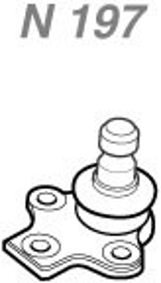 Imagen de ROTULA INFERIOR VW GOLF 3/CADDY/POLO/TOLEDO/CORDOBA/IBIZA