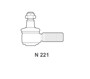 Imagen de PUNTERO FORD 1311/CARGO/DODGE/IHC/CAM VW/IHC ROSCA IZQUIERDA