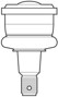 Imagen de ROTULA INFERIOR CHEVROLET D40 81/95 - SILVERADO 97/03