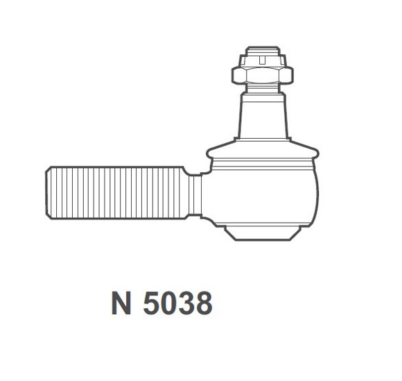 Imagen de PUNTERO DE BARRA LATERAL MERCEDES BENZ 709/912R