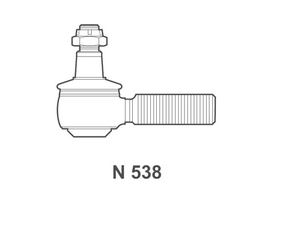 Imagen de PUNTERO MERCEDES BENZ ROSCA DERECHA 105MM M24X1,5