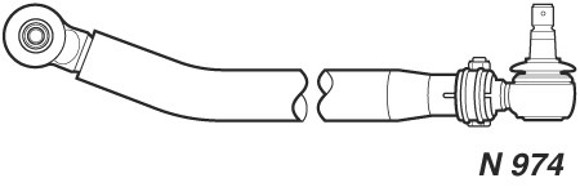Imagen de BARRA LATERAL SCANIA P124 1054MM