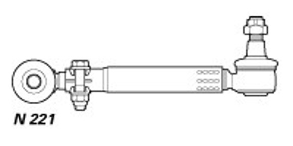 Imagen de BARRA DE DIRECCION CORTA FORD B1618 OMNIBUS/CAMION VW 16180