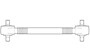 Imagen de BARRA DIRECCION VW CAMION 24220/24250/24260/26300/26220