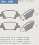 Imagen de PASTILLA DE FRENO TRASERA HYUNDAI ELANTRA 2012 EN ADELANTE