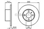 Imagen de DISCO DE FRENO BOSCH BMW 316-320 HASTA 1982