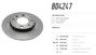 Imagen de DISCO DE FRENO TRASERO CITROEN XSARA 1991-/ZX 1991-95