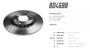 Imagen de DISCO DE FRENO DEL CITROEN BX 1982-1995 PEUGEOT 405 1987-96