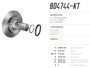 Imagen de DISCO DE FRENO TRASERO CITROEN C4/PEUGEOT 307 1.6/2.0 (KIT)