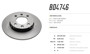 Imagen de DISCO FRENO TRASERO PEUGEOT 307 1.6I 16V/2.0HDI/2.0I 16V 01-