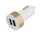 Imagen de ADAPTADOR CARGADOR DE USB CON 2 CONEXIONES PARA AUTO