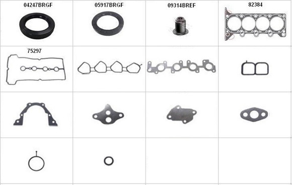 Imagen de JUEGO DE JUNTAS Y RETENES CHEVROLET SPARK GT 1.2