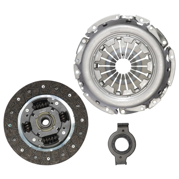 Imagen de KIT EMBRAGUE FORD ESCORT/COURIER 1.8D 1997 ZETEC 215MM 17E