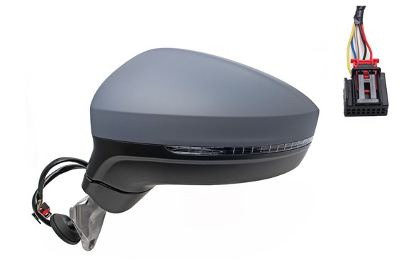 Imagen de ESPEJO DERECHO VW TIGUAN 2015 C/REGULACION ELECTRICA