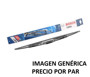 Imagen de PAR ESCOBILLAS LIMPIAPARABRISAS BOSCH VW GOL/PARATI 21´/19´