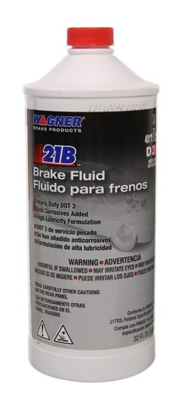 Imagen de LIQUIDO DE FRENO WAGNER EXTRA-HD DOT 3 946ML (AMARILLO)