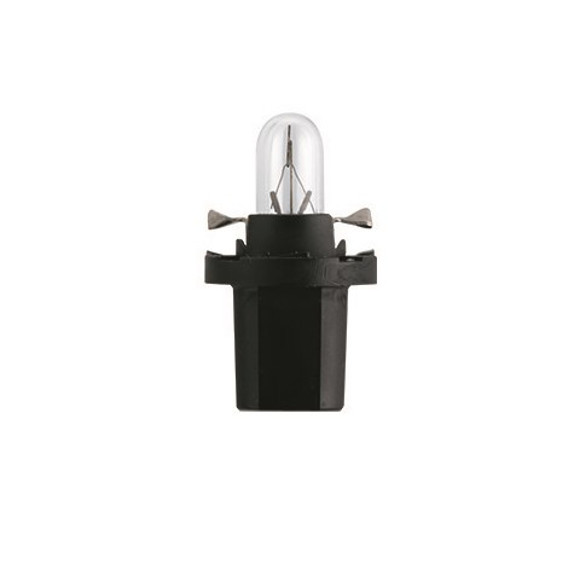 Imagen de LAMPARA 12V 1,2W B8,5D BAX10D CON PORTALAMPARA
