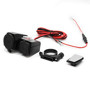 Imagen de CARGADOR DE CELULAR PARA MOTO CON 2 PUERTO USB/ENCENDEDOR