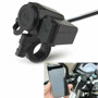 Imagen de CARGADOR DE CELULAR PARA MOTO CON 2 PUERTO USB/ENCENDEDOR