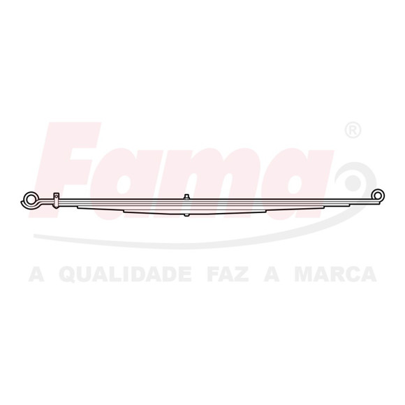 Imagen de ELASTICO TRASERO CHEVROLET S10 2012 EN ADELANTE