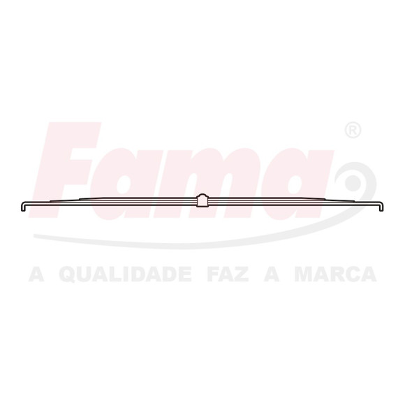 Imagen de ELASTICO TRASERO FIAT UNO S-CS 1984 EN ADELANTE